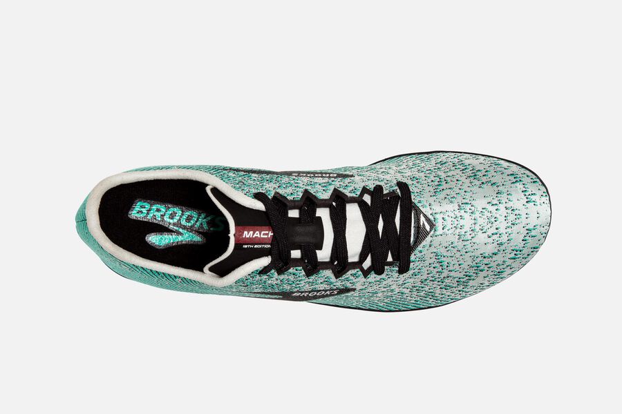 Brooks Mach 19 Spikeless Spikes Loopschoenen Dames - Grijs/Zwart - 817643KMI